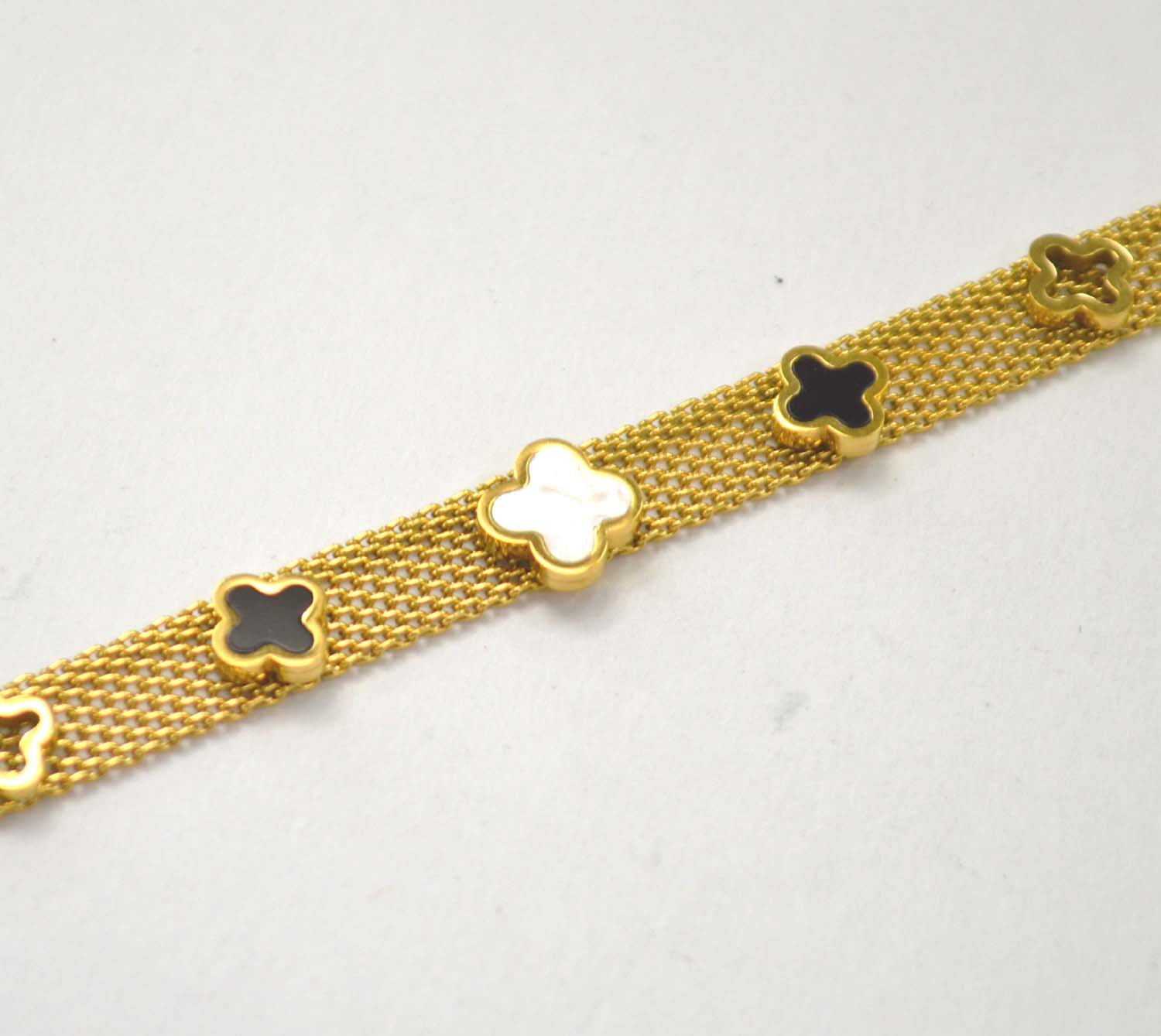 Designer Inspired Gold IP Plated Bracelet 84-1796G
