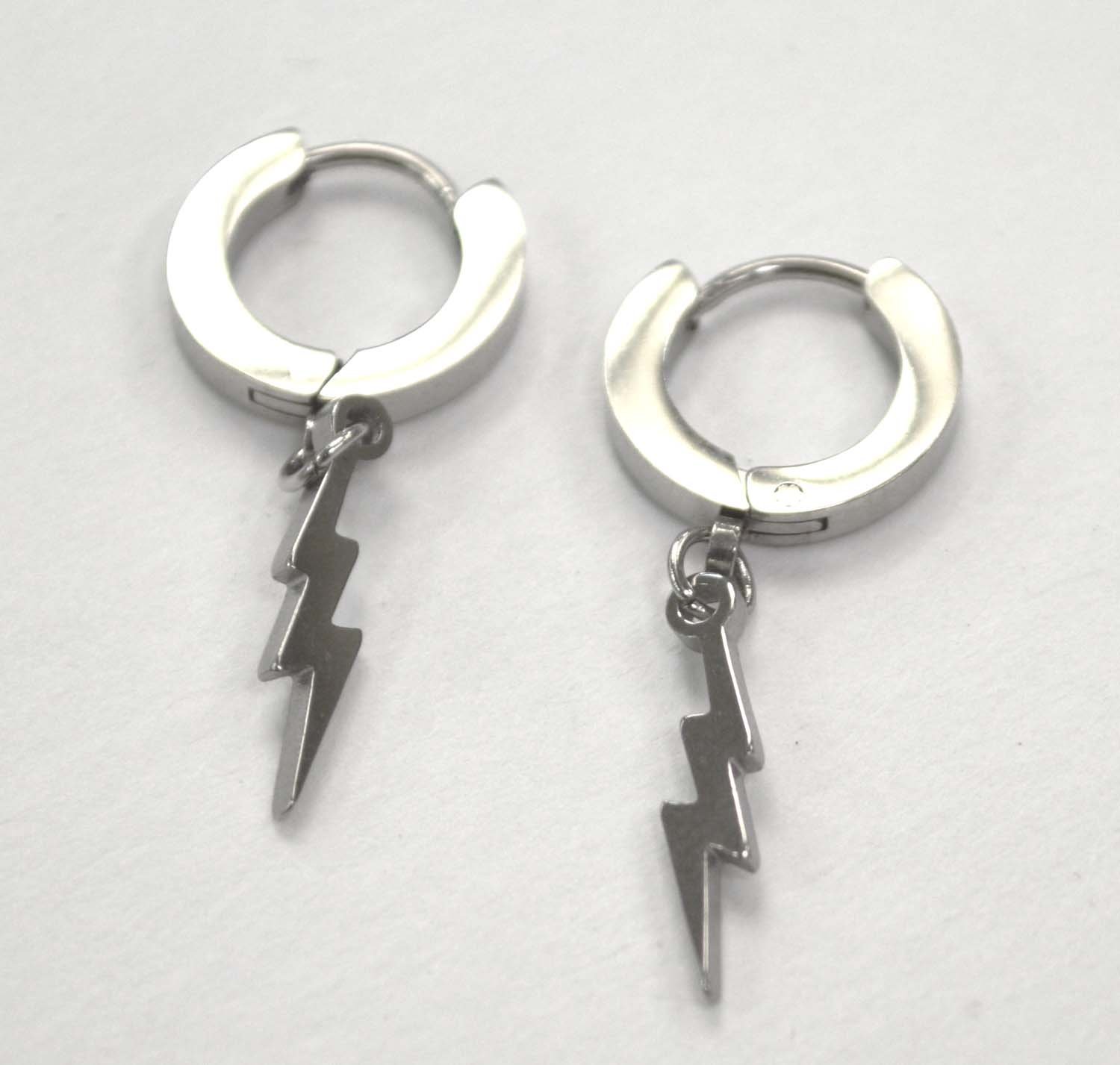 Lightning Bolt Huggies Earring 83-800S