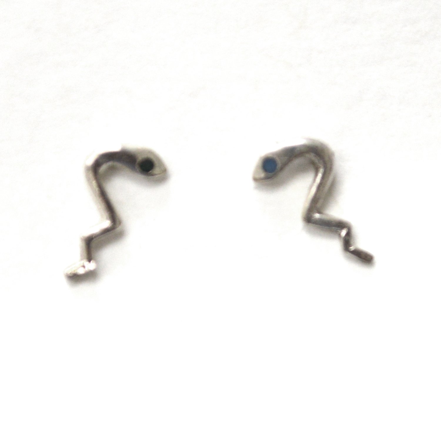 Snake Stud Earring Sterling Silver 53-5015