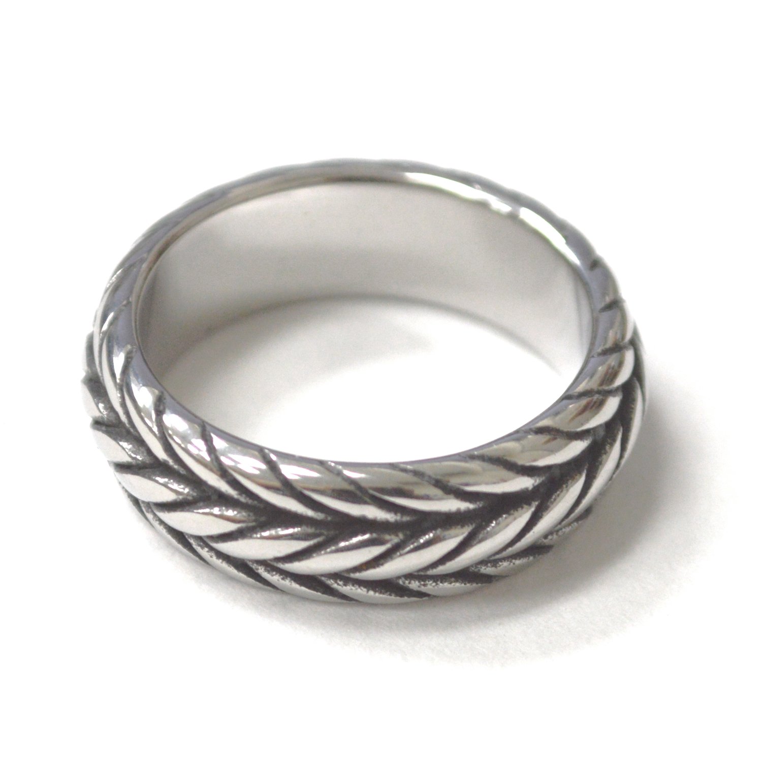 Braided Stainless Steel Ring 81-1695
