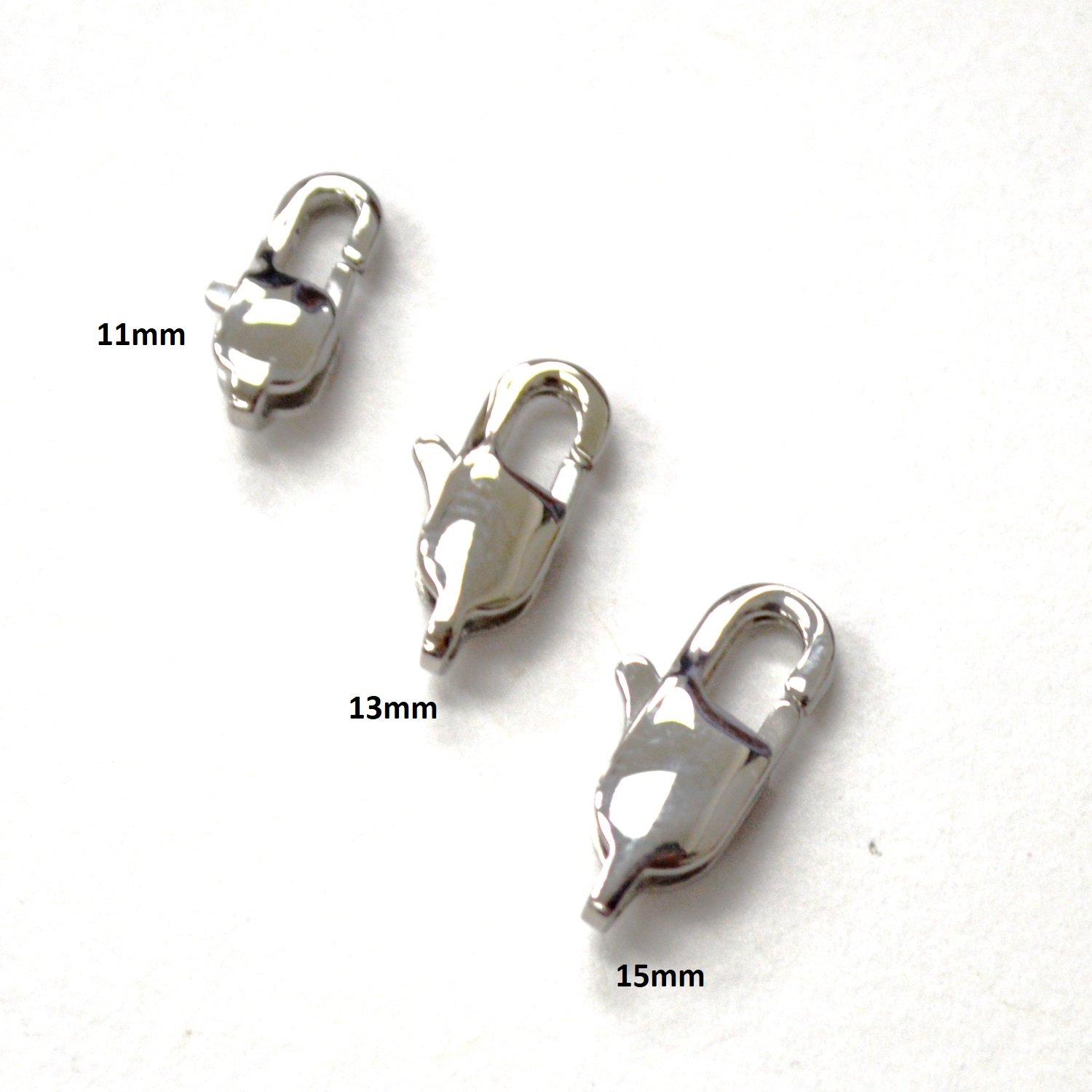 Rectangular Lobster Clasp Stainless Steel Findings 88-23