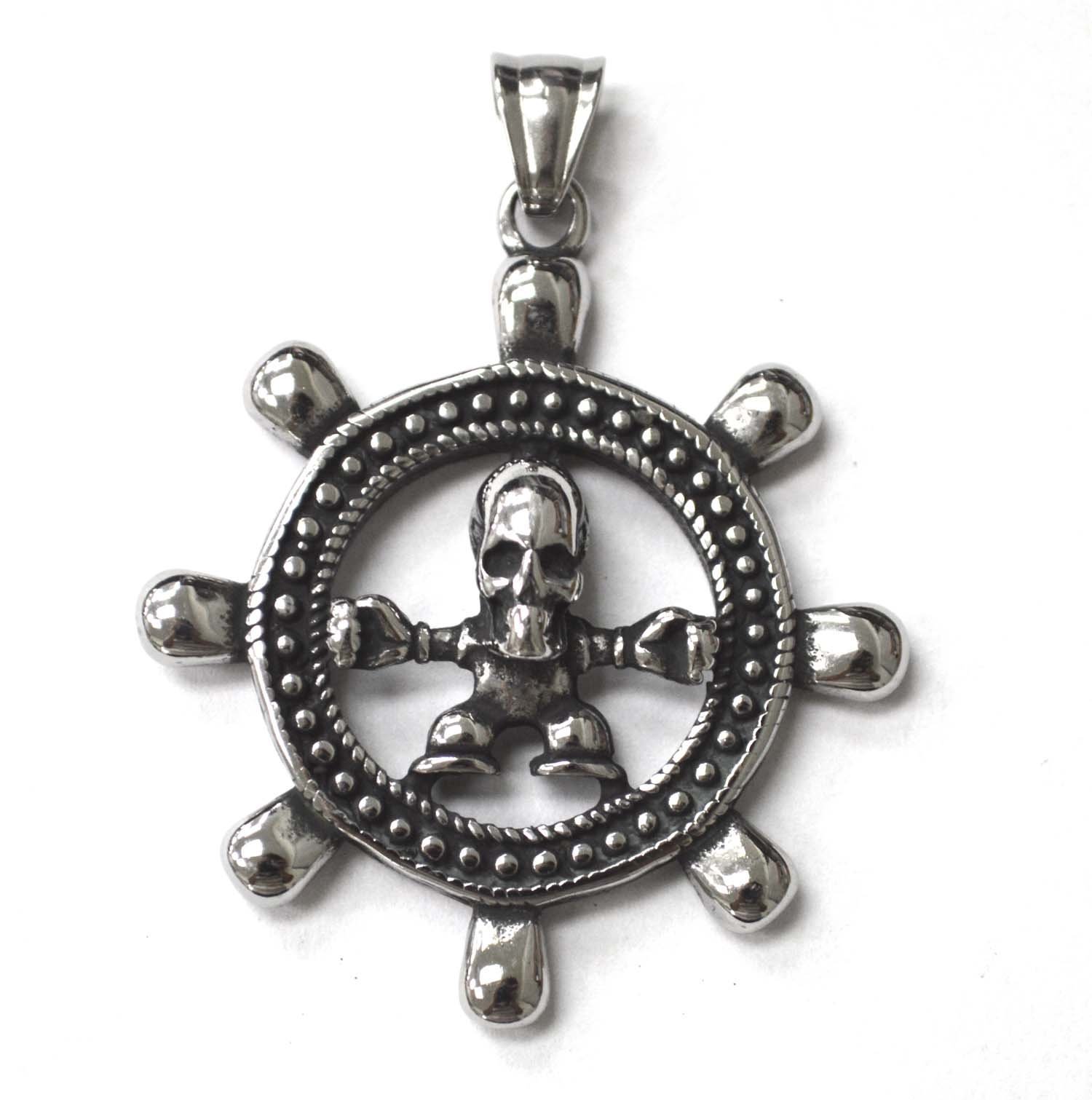 Steering Wheel with Skull Pendant 86-2394