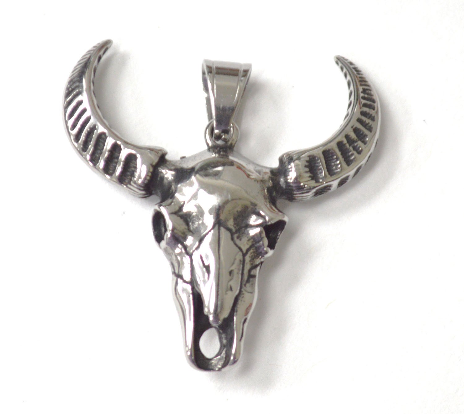 Bull Head Stainless Steel Pendant 86-2836