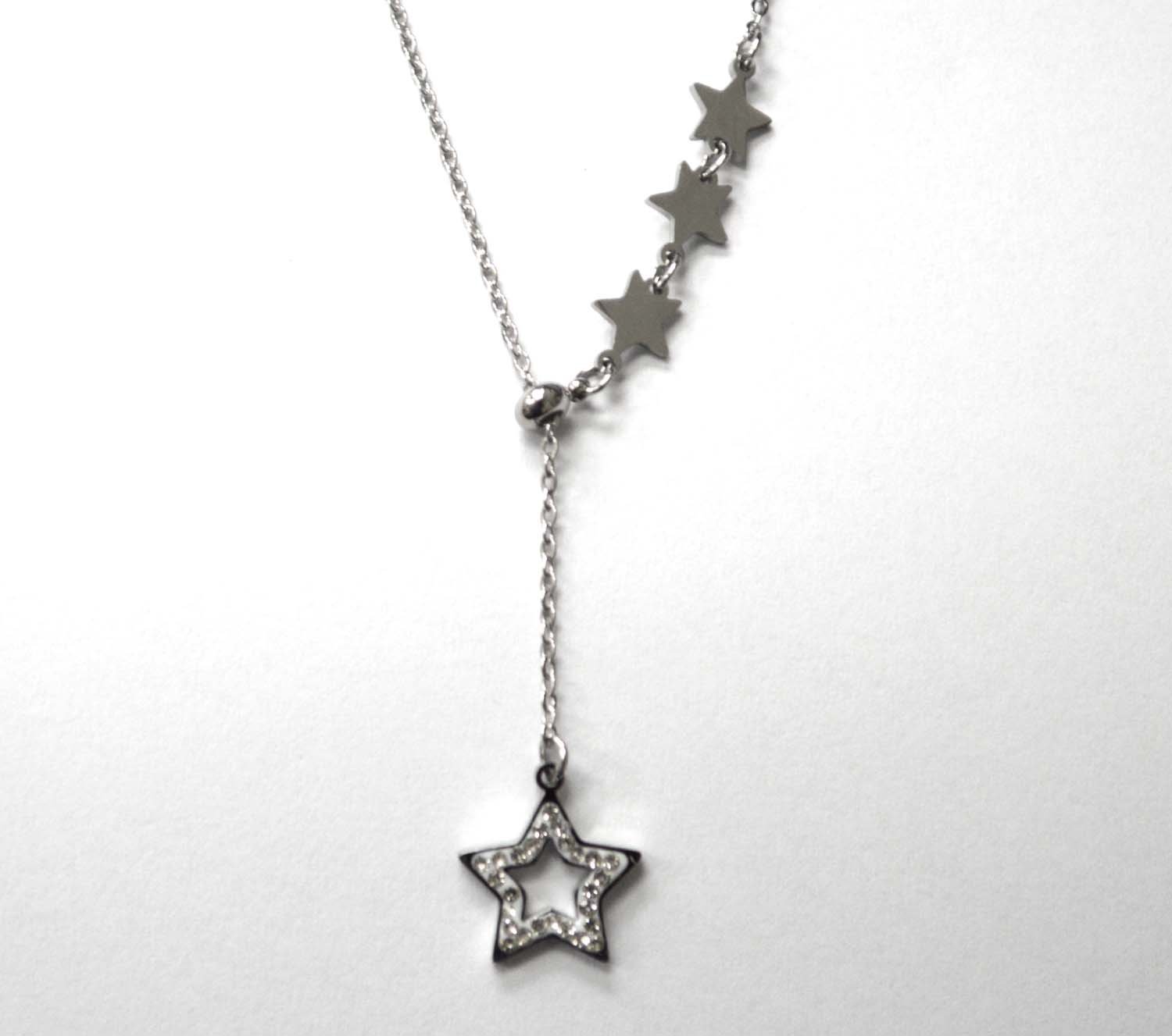 Stars Stainless Steel Necklace 85-265S