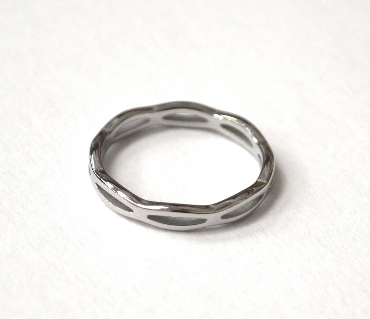 Stainless Steel Plated Ring  81-1499S