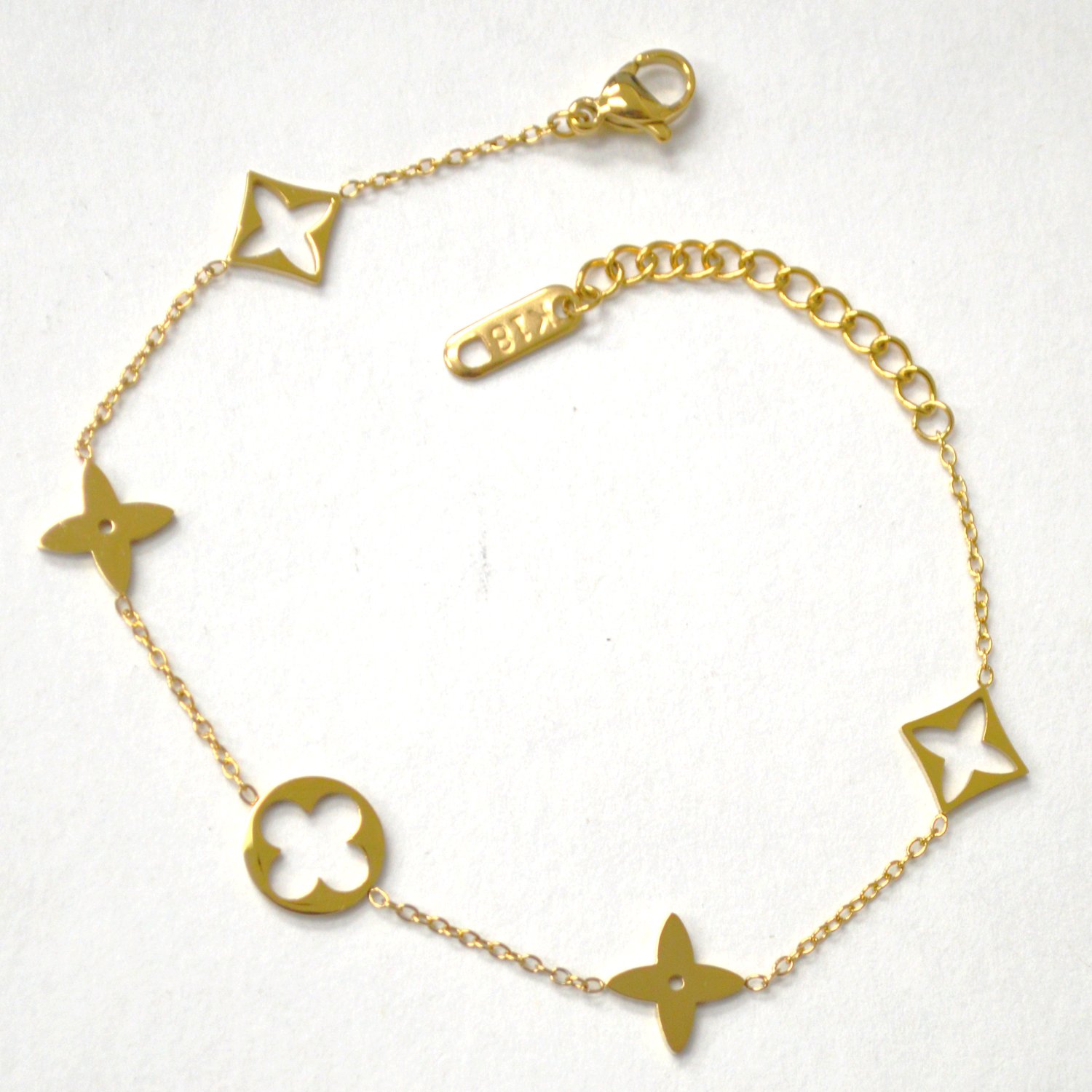 Designer's Inspired Gold Plated Bracelet 84-1997G