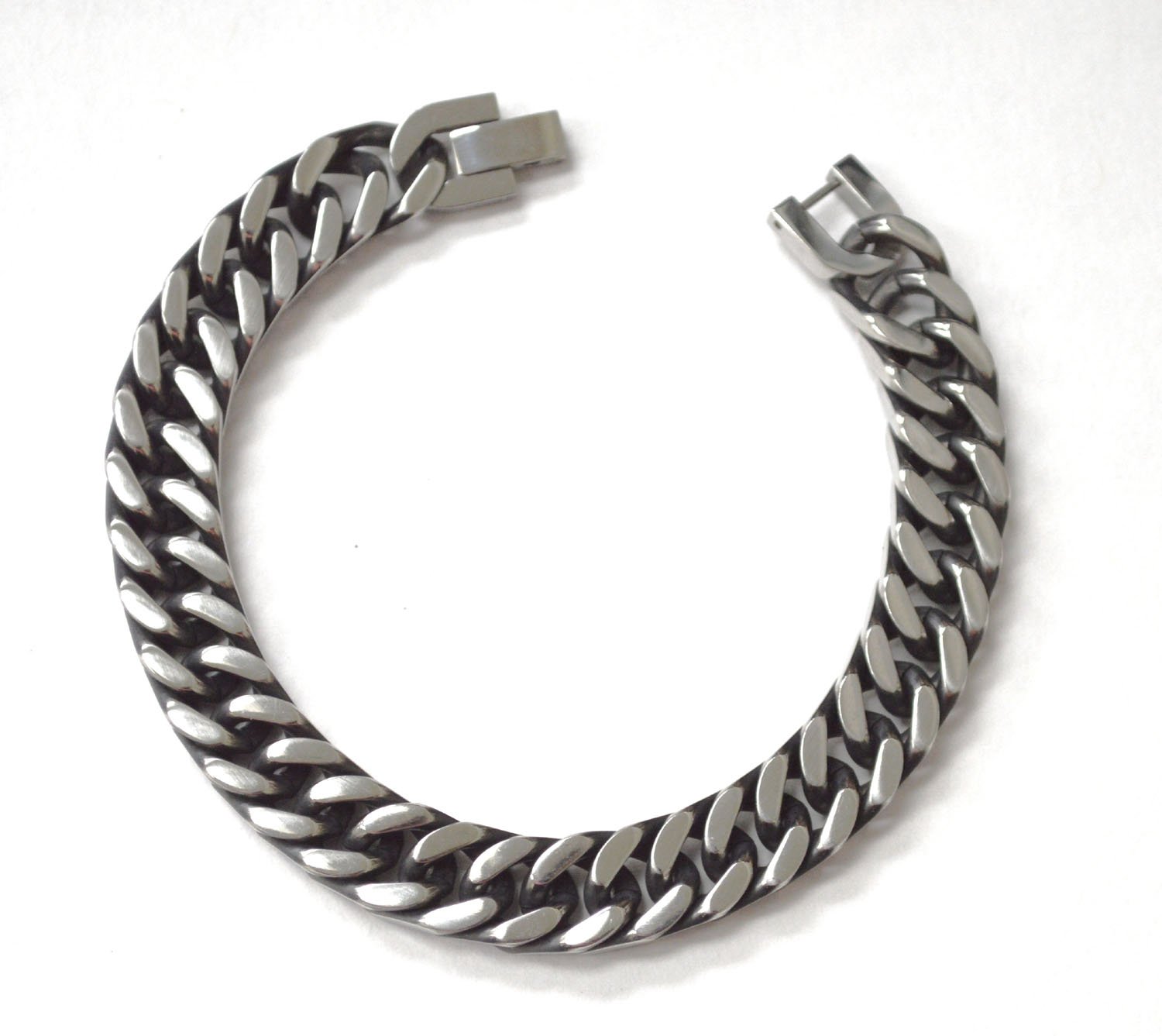 10mm Rombo Link Shiny Finished Bracelet 84-1868-1