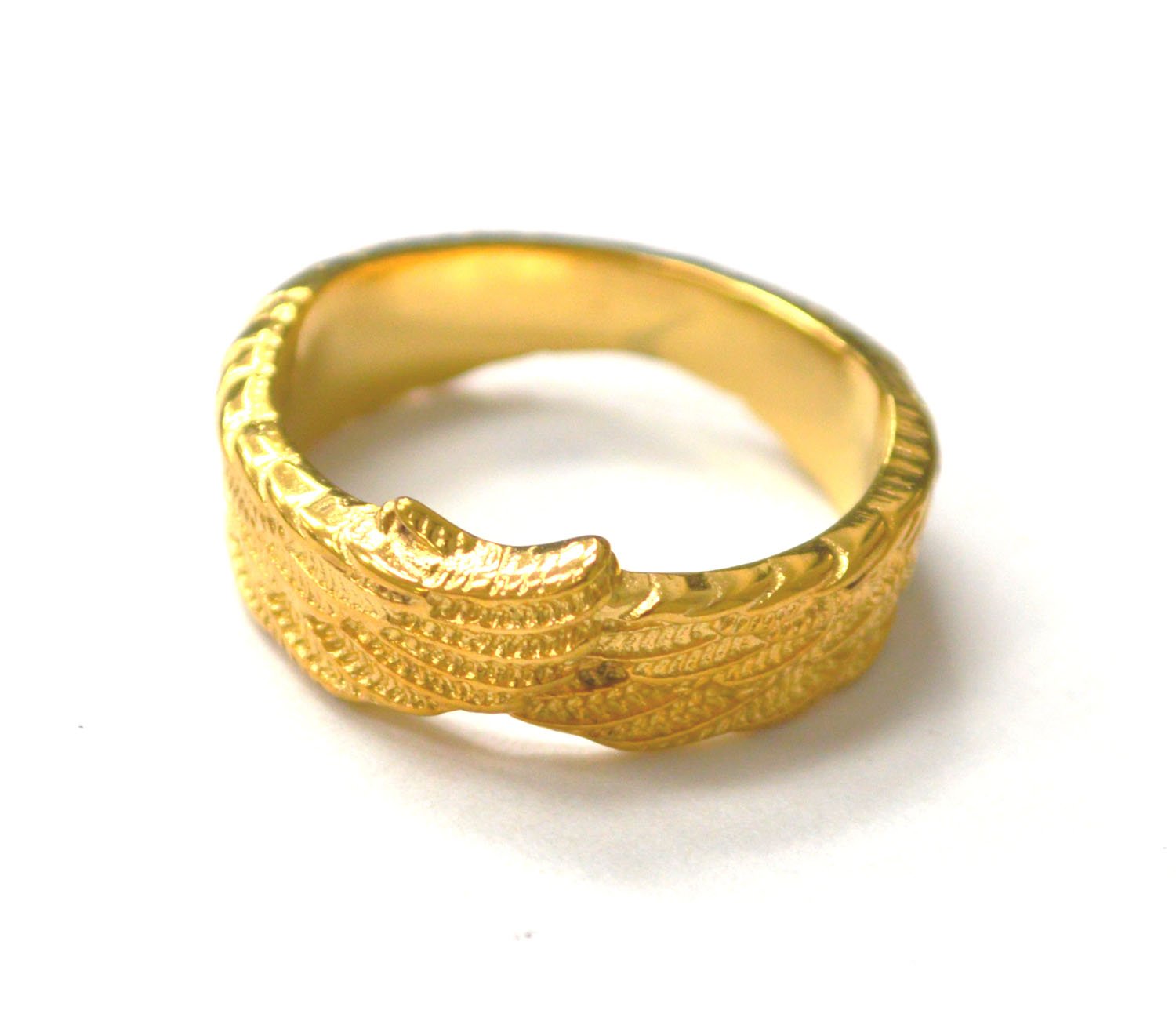Wing Gold Plated Ring 81-1562G