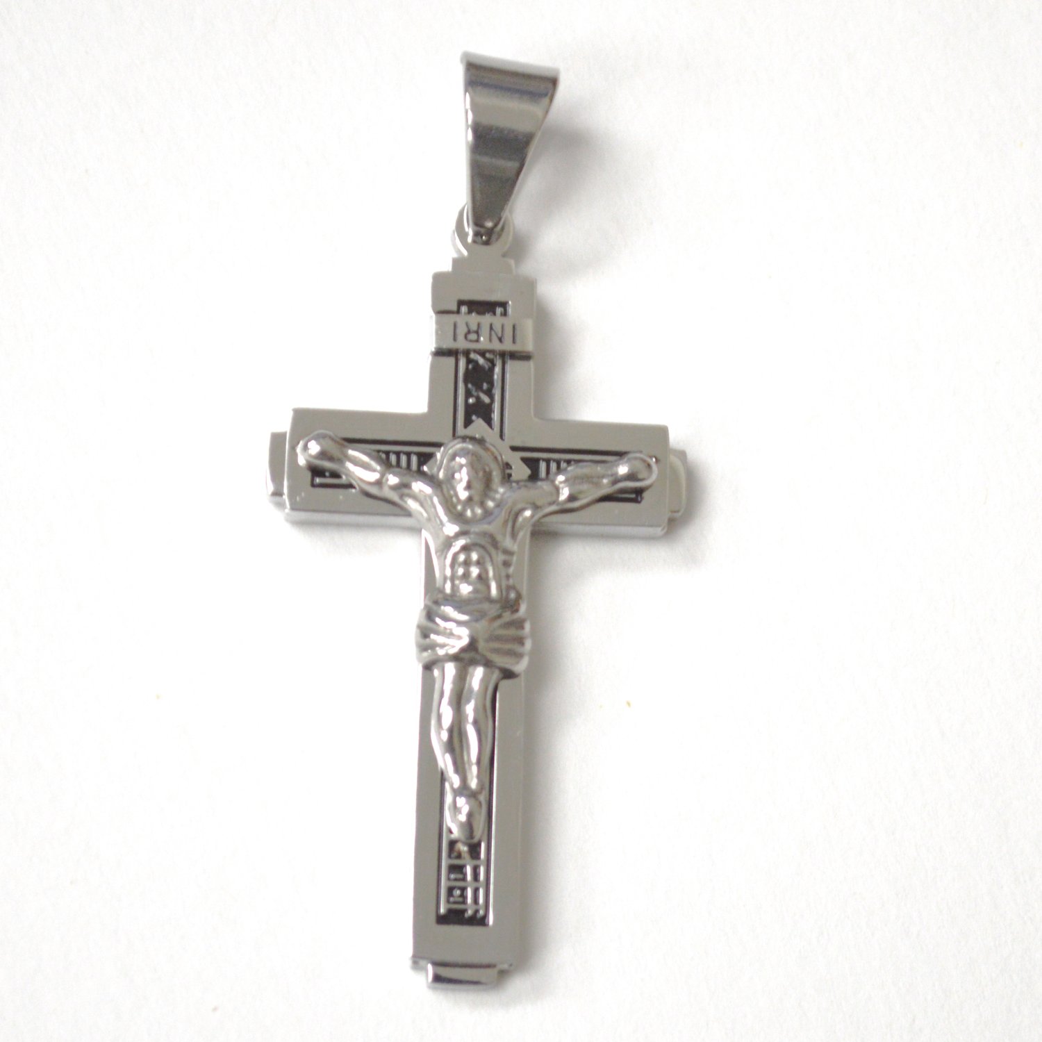 Crucifix Stainless Steel  Pendant 86-3015S
