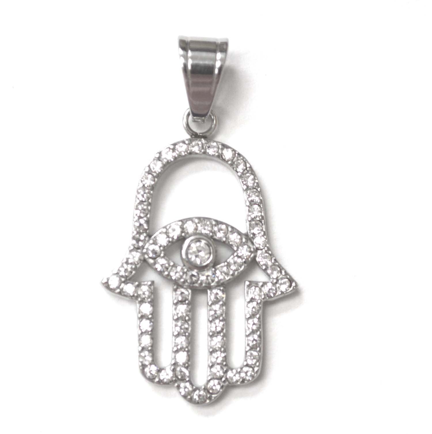 Hamza Stainless Steel Pendant 86-2586