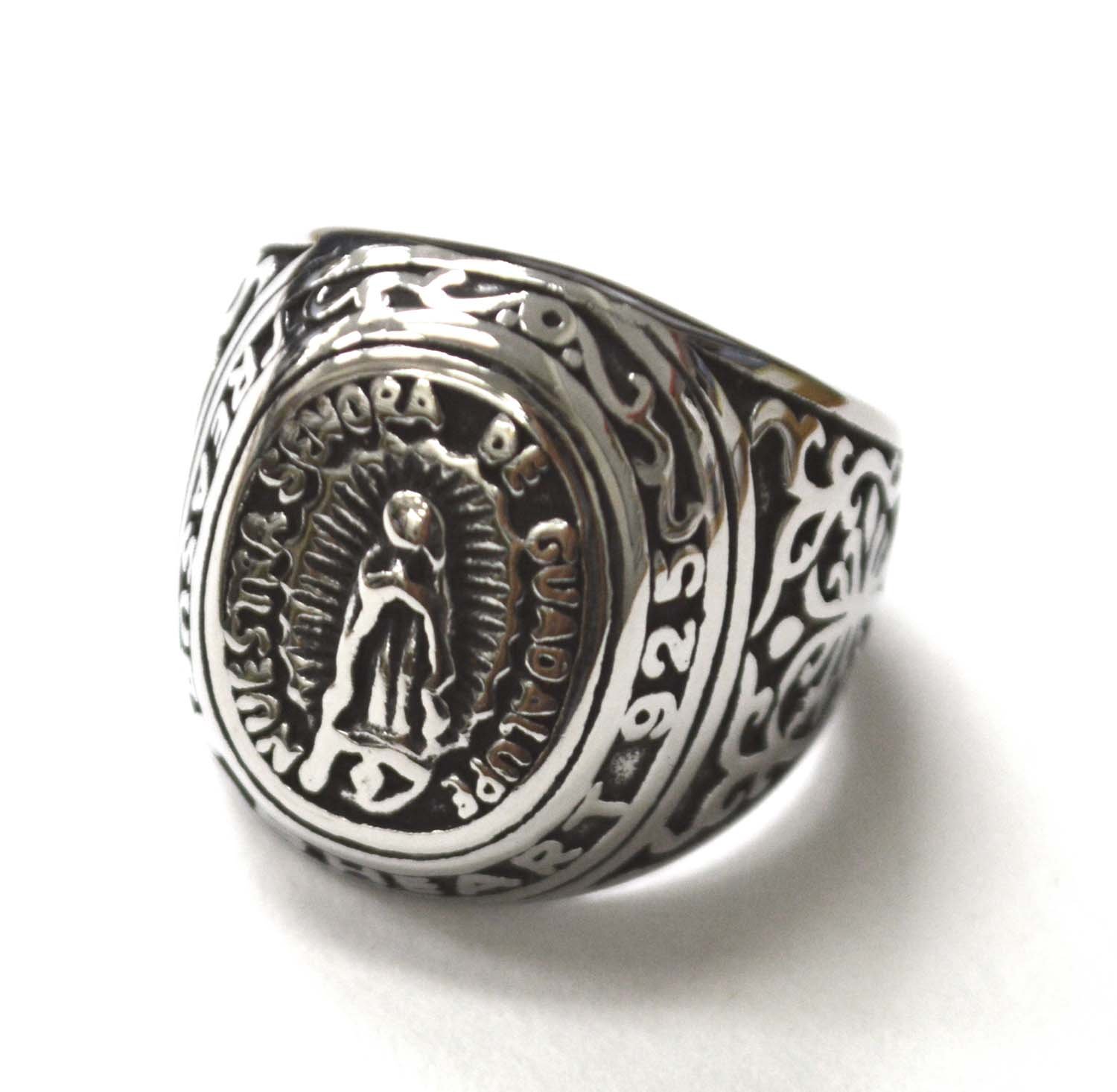 SN DE GUADALUPE Stainless Steel Ring 81-1261S