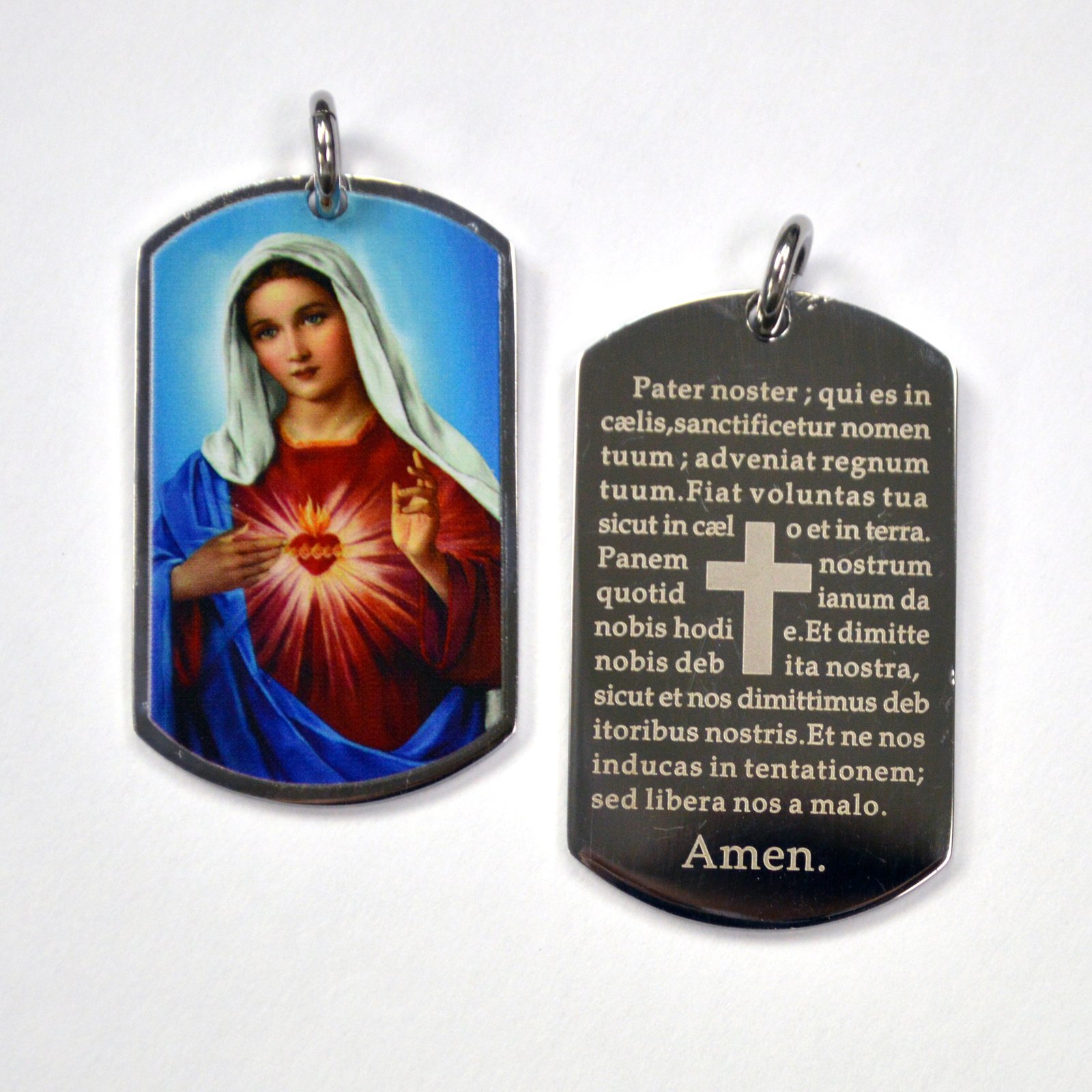 Virgin Mary Medallion Pendant 86-2234