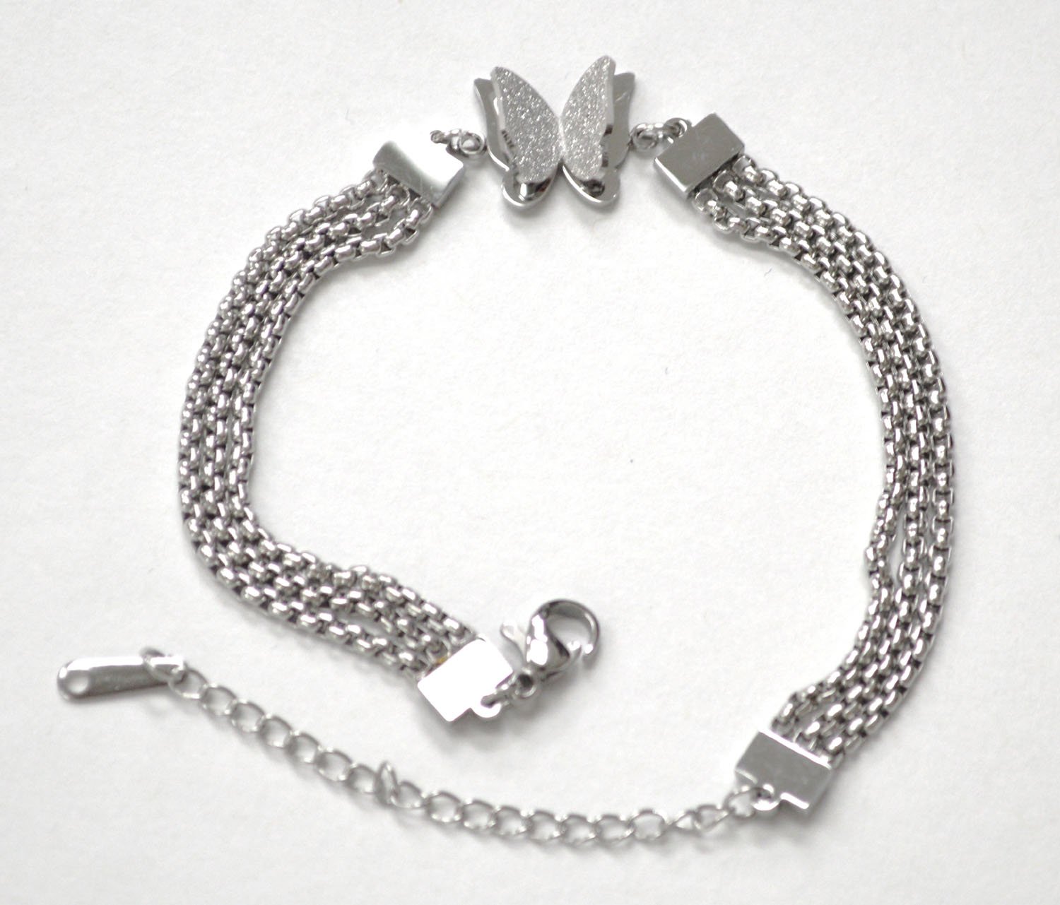 Butterfly Stainless Steel Bracelet 84-1913S