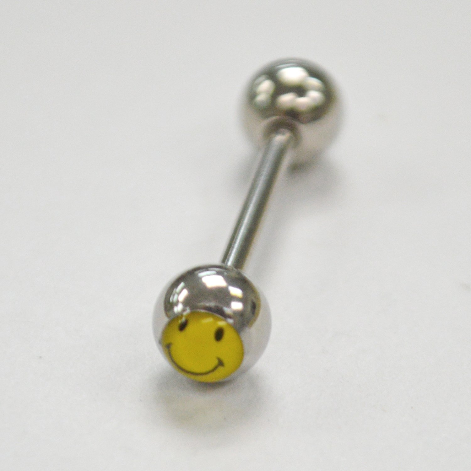 Smiling Face Barbell Body Jewelry (2 pcs @ $0.68 ea)