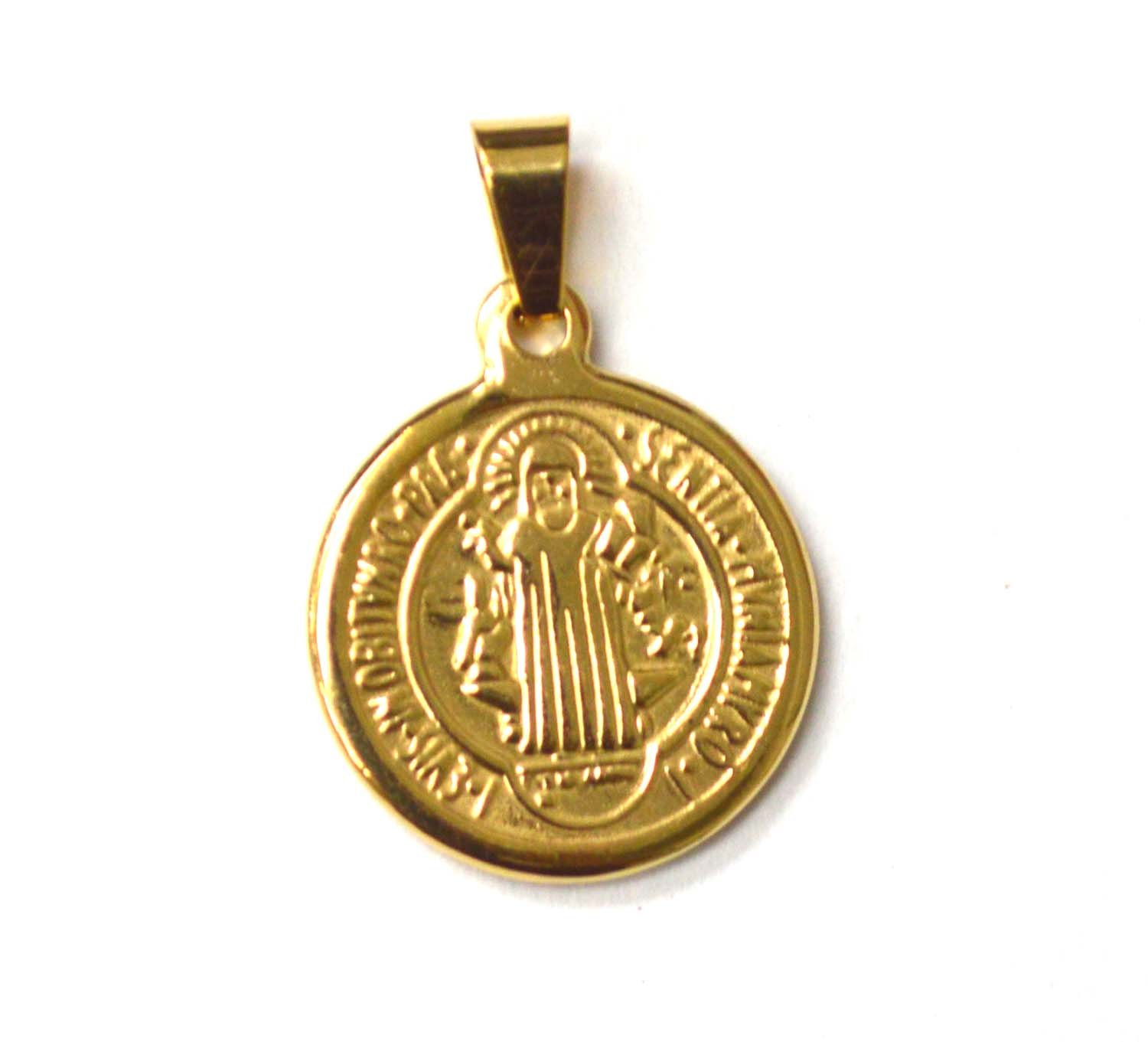 San Beneto Gold IP Plated Pendant  86-2504G