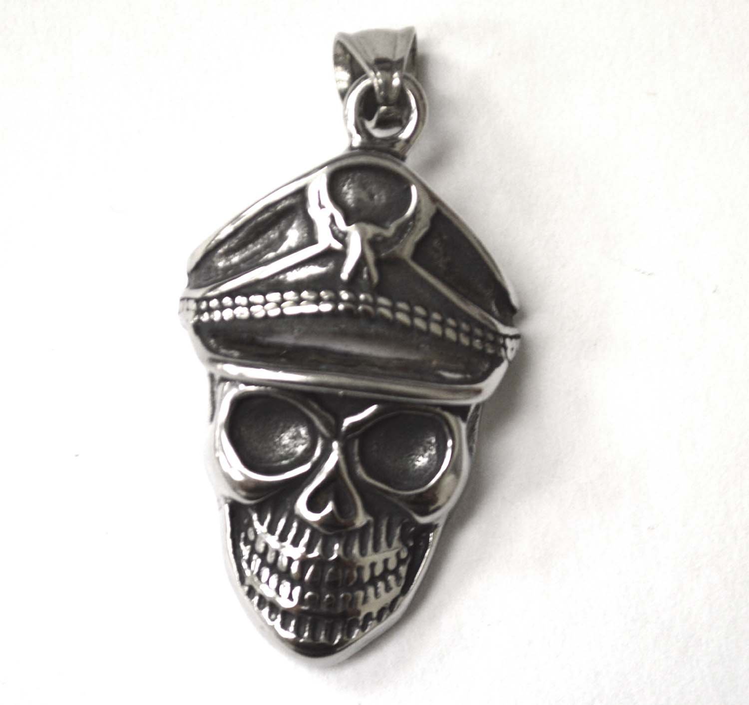 Pirate Skull Stainless Steel Pendant 86-2371