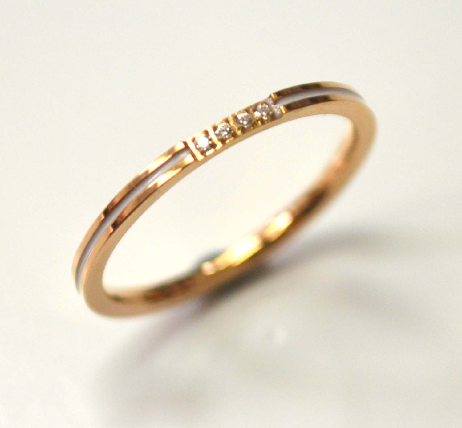Rose Gold Plated Ring 81-1460-RG