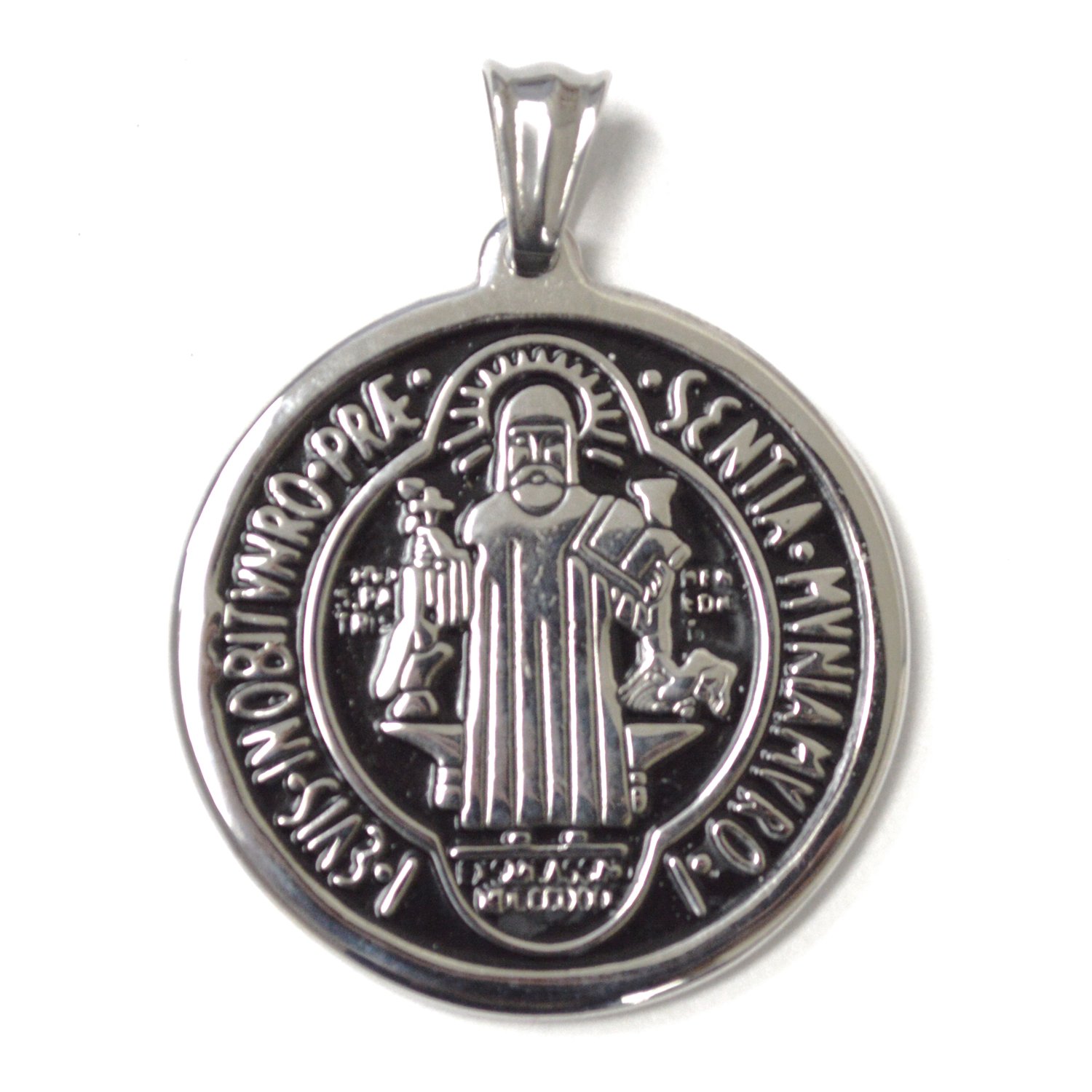 SAN BENETO Stainless Steel Pendant 86-1849S-L