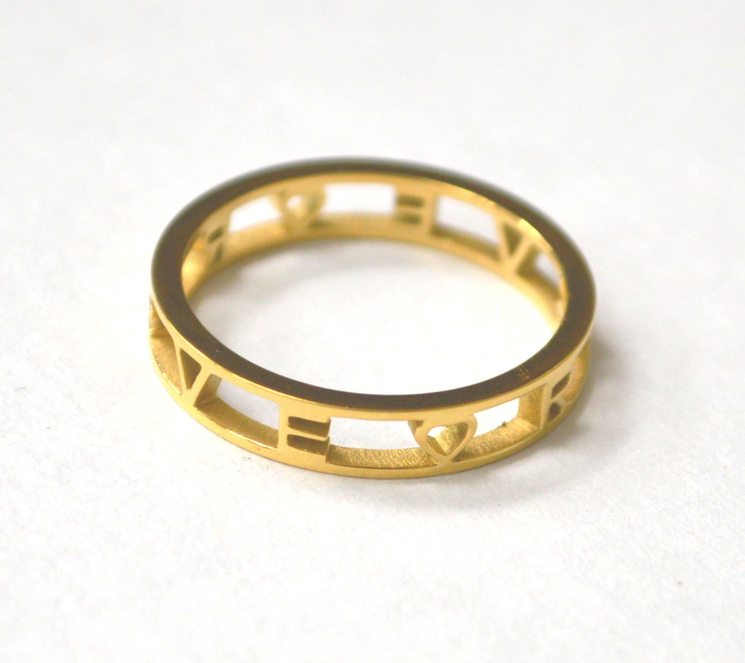 FOREVER Gold Plated Ring 81-1637G