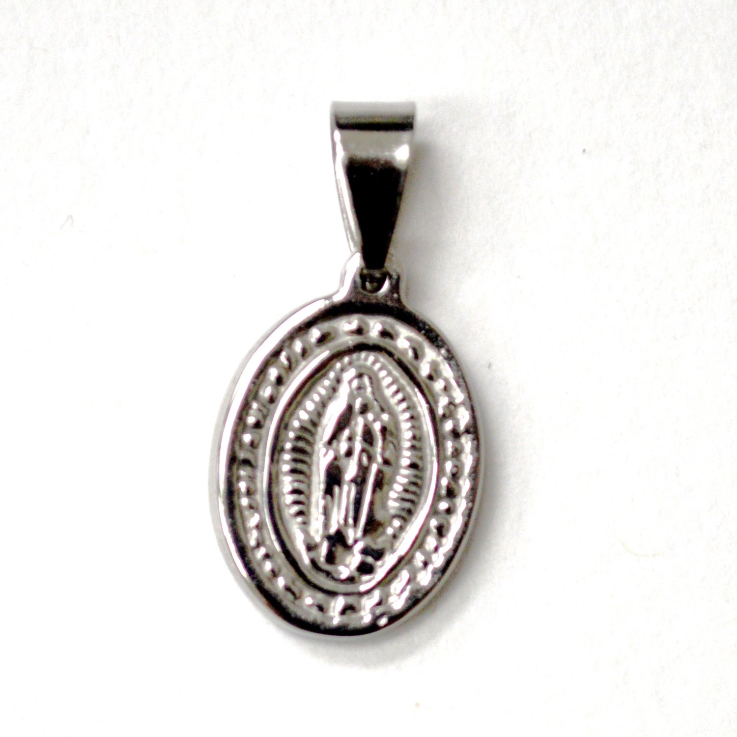 Sn De Guadalupe Gold IP Plated Pendant 86-3038S