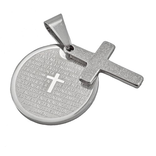 Cross with Medallion Pendants 86-115