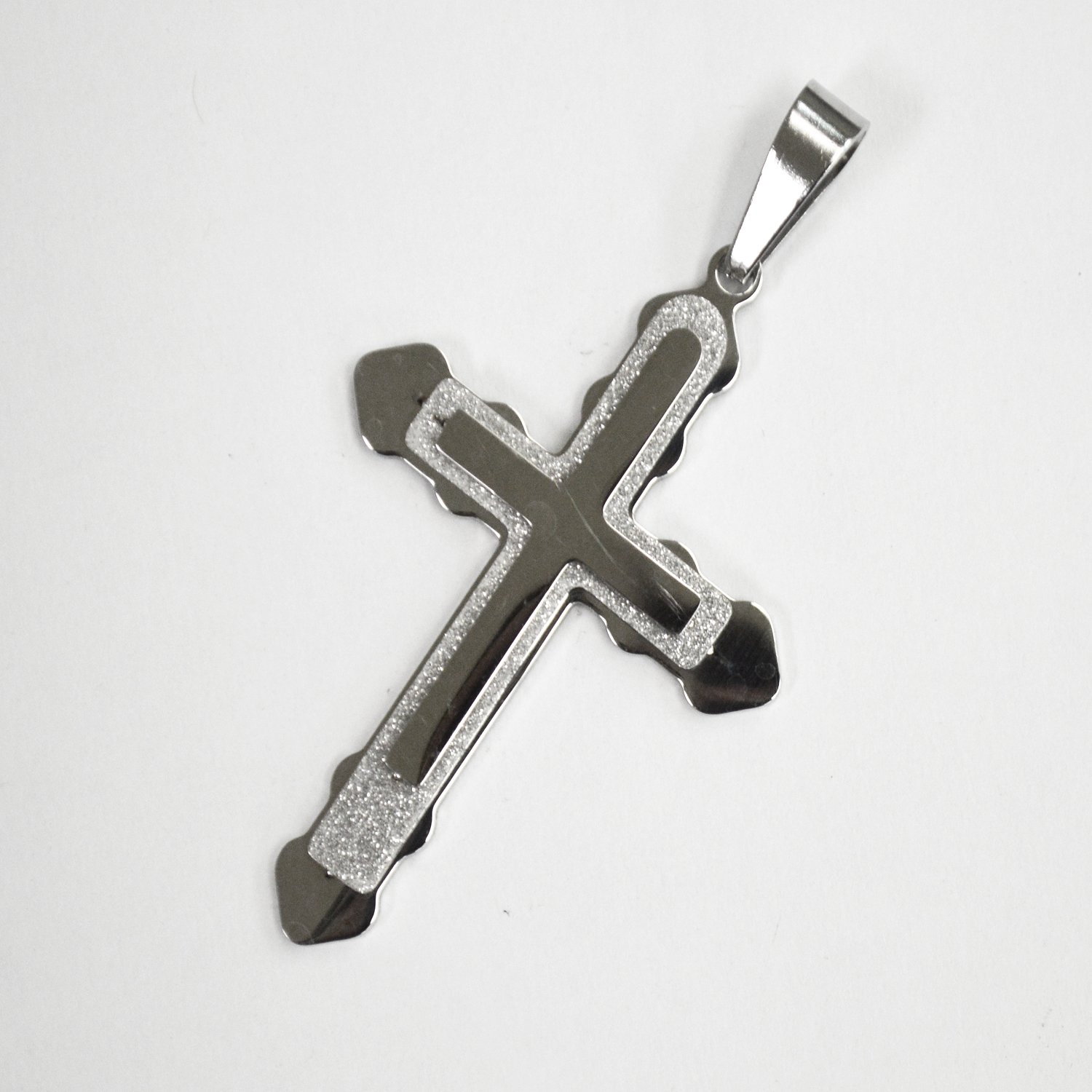 Glitter Cross Pendant 86-2303S