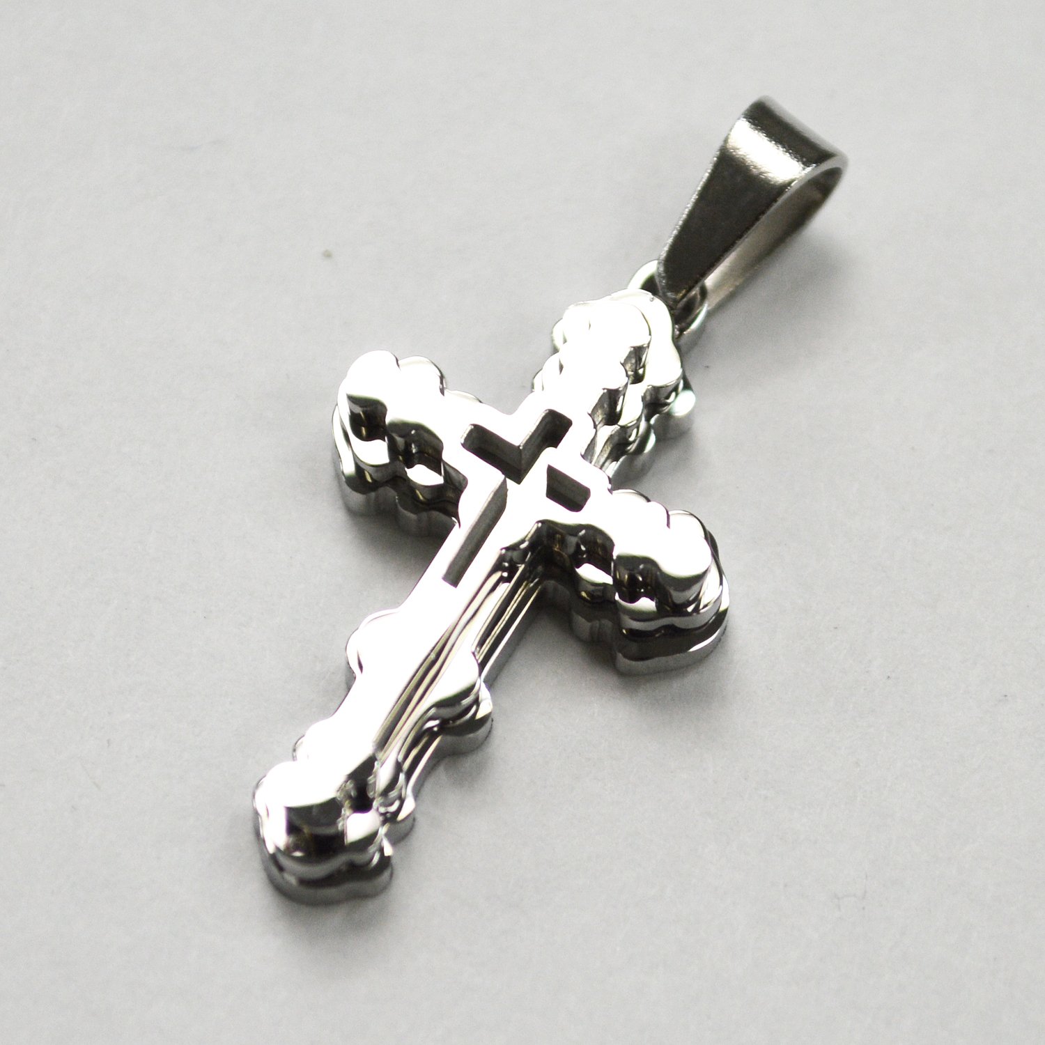 Cross  Stainless Steel Pendant 86-1943S