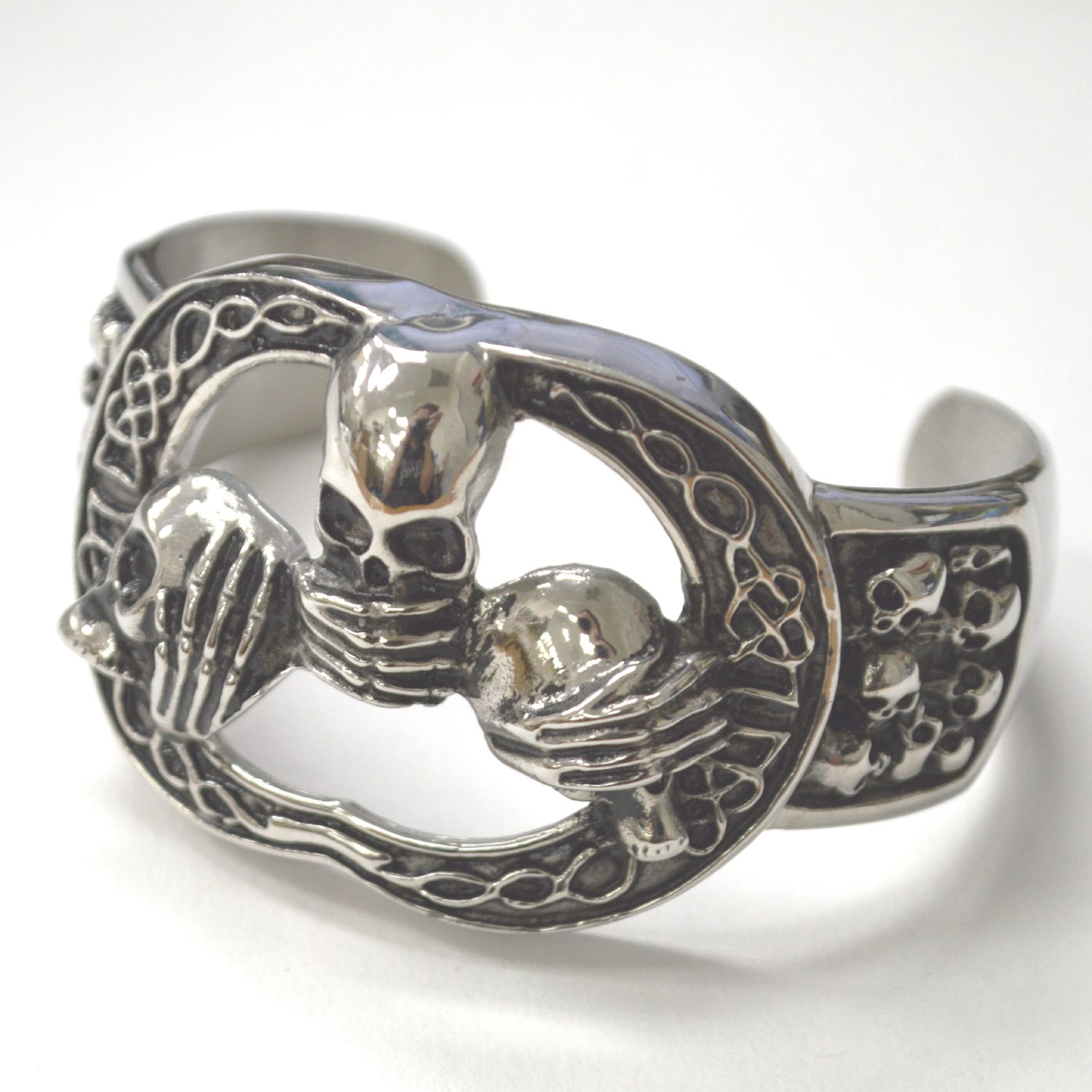 Stainless Steel Cuff Bracelet 10005-2